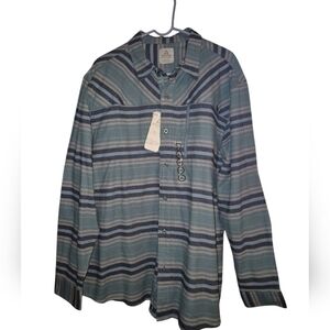 Ascend Performance Flannel Mallard Stripe 2XL